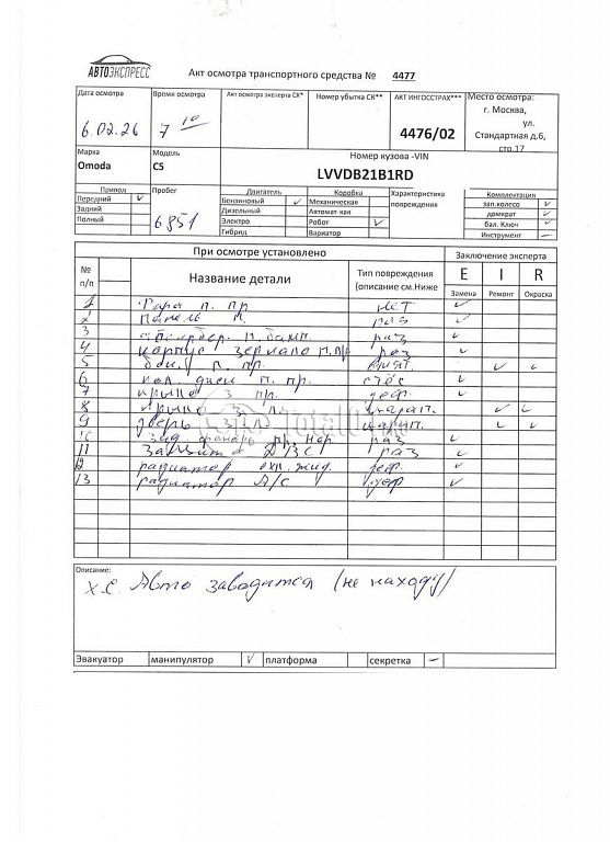 Фото OMODA C5 340