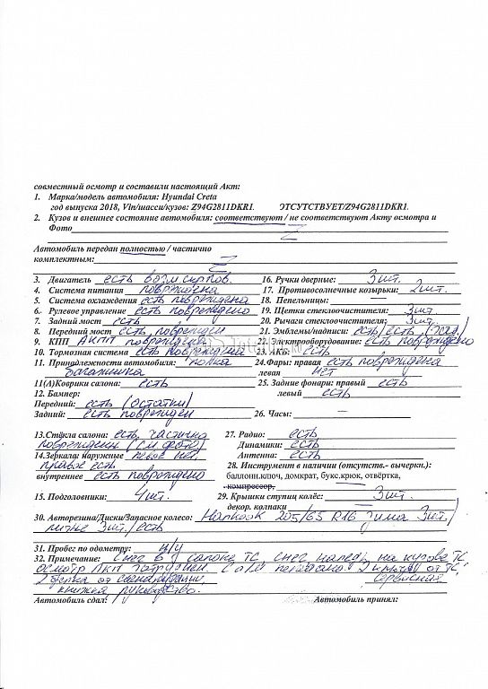 Фото Hyundai Creta 250