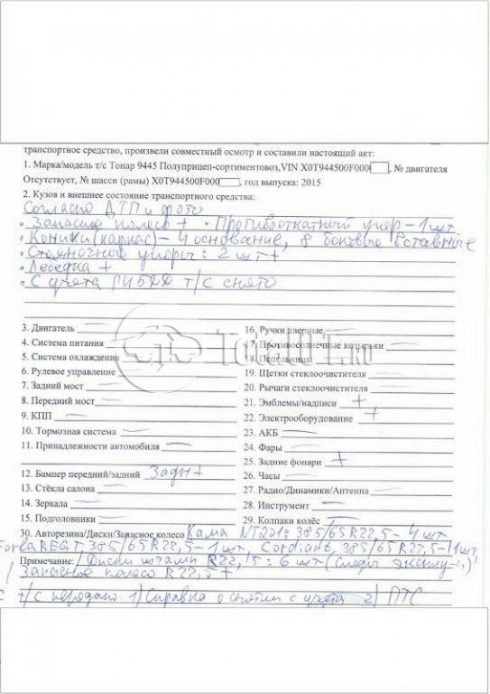 Фото Тонар 9445 592