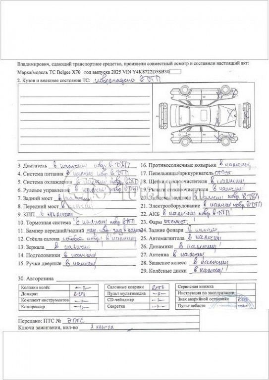 Фото Belgee X70 64