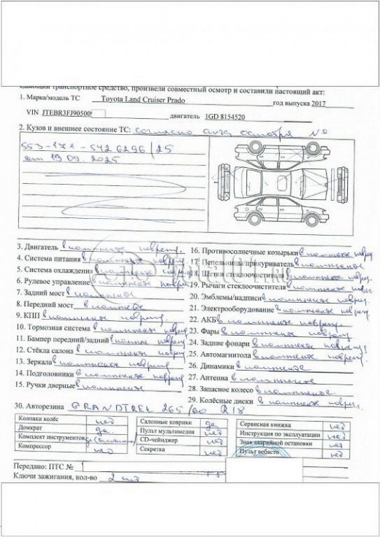 Фото Toyota Land Cruiser Prado 94