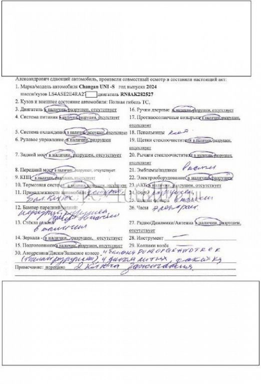 Фото Changan UNI-S 74