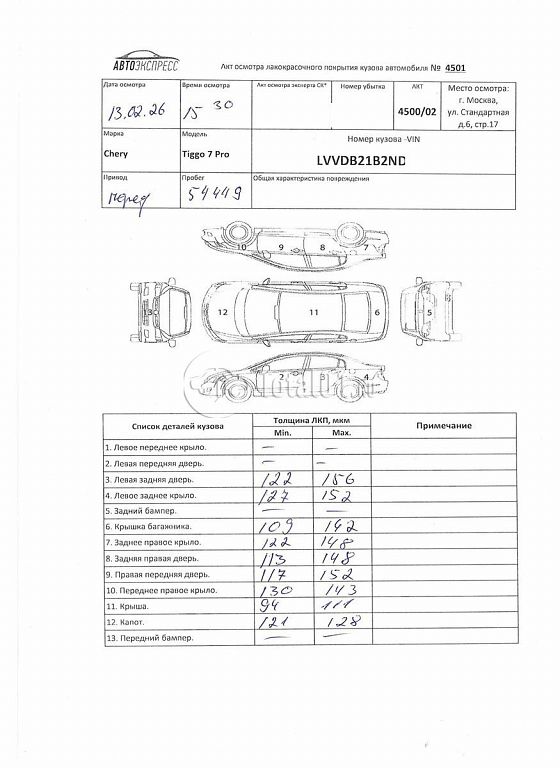 Фото Chery Tiggo 7 Pro 322