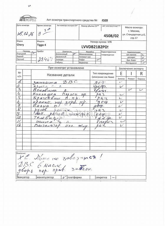 Фото Chery Tiggo 4 302