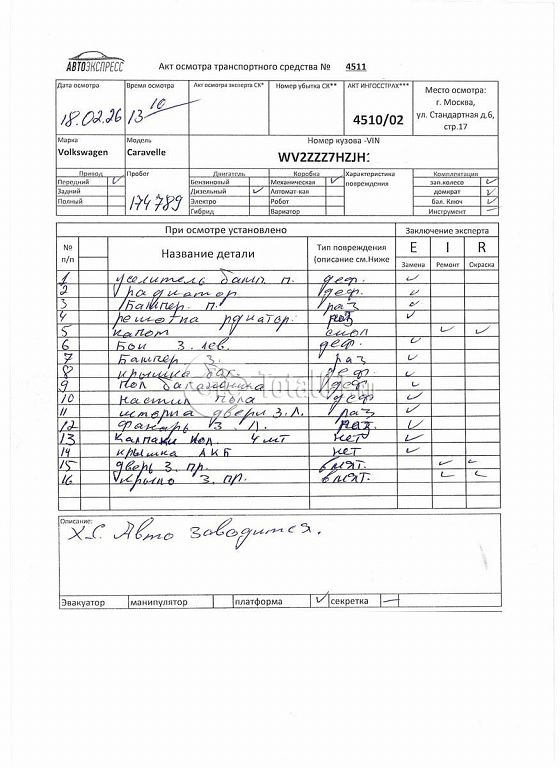 Фото Volkswagen Caravelle 290