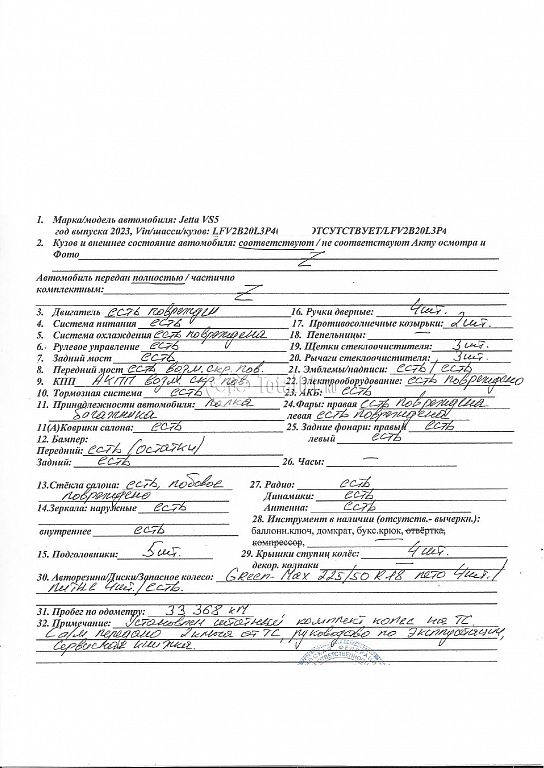 Фото Jetta VS5 256