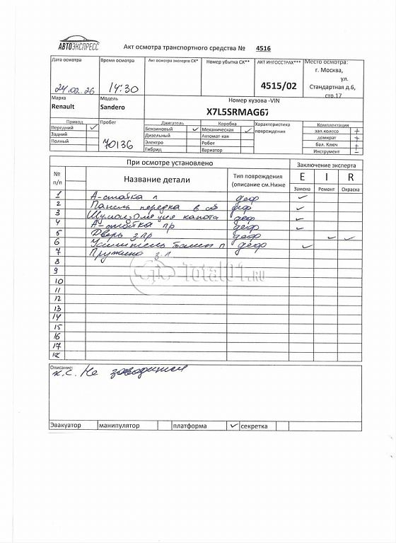 Фото Renault Sandero 298