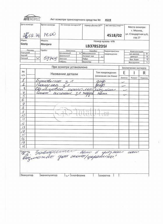 Фото Geely Monjaro 290