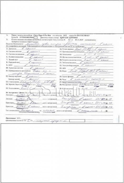 Фото Chery Tiggo 8 Pro Max 100