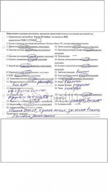 Фото Toyota FJ Cruiser 162