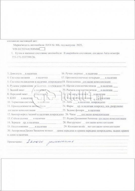 Фото Haval M6 62