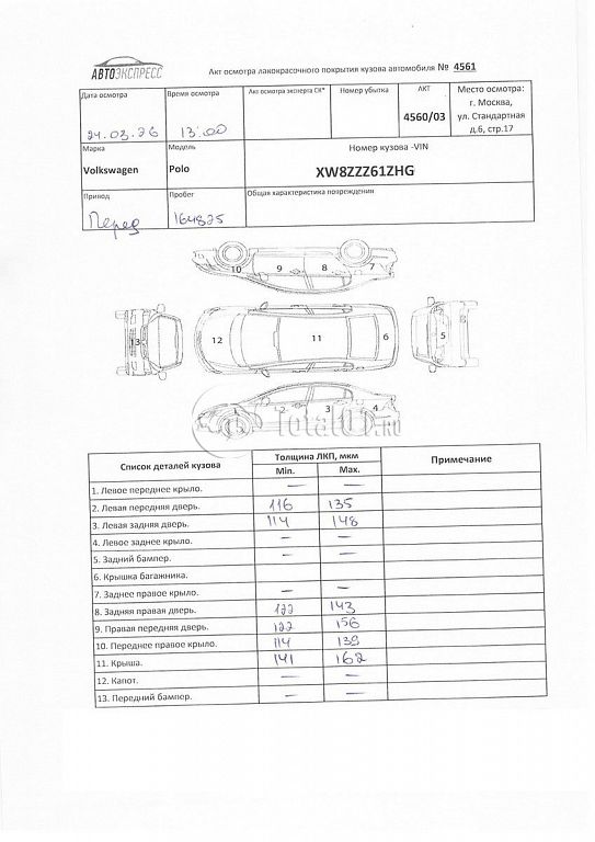 Фото Volkswagen Polo 308