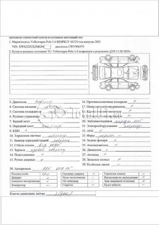 Фото Volkswagen Polo 4