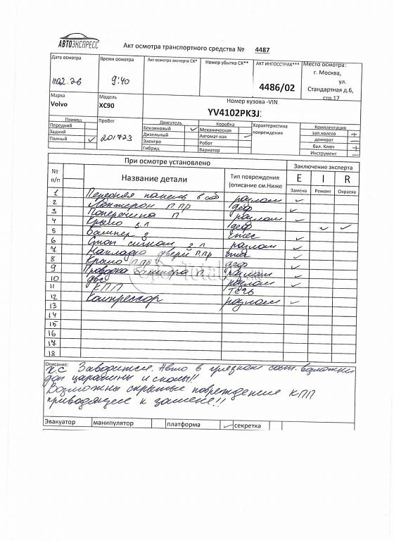 Фото Volvo XC90 404