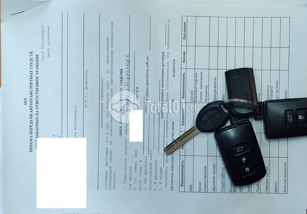 Фото Toyota Highlander 108