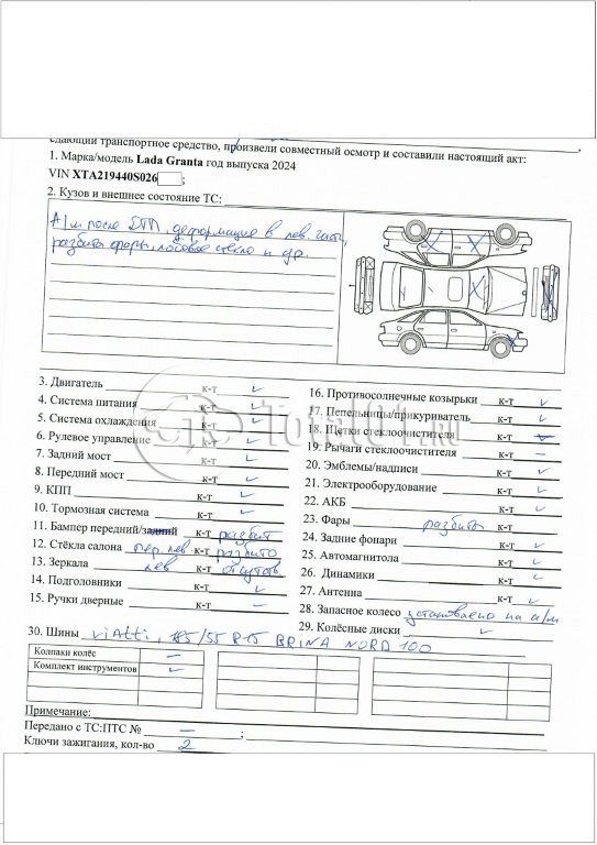 Фото ВАЗ (LADA) Granta 74