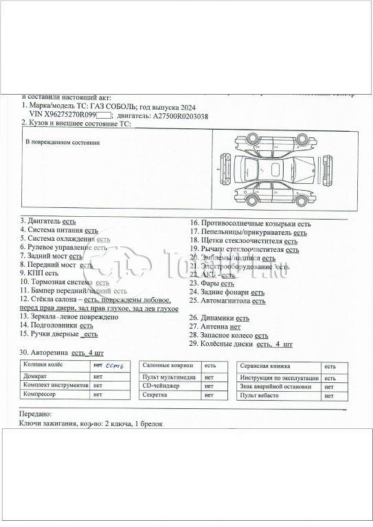Фото ГАЗ Соболь 184