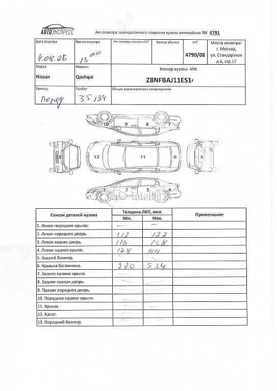 Фото Nissan Qashqai 294