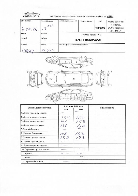 Фото Haval Jolion 304
