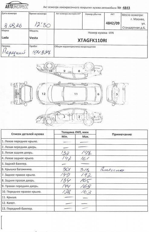 Фото ВАЗ (LADA) Vesta 402