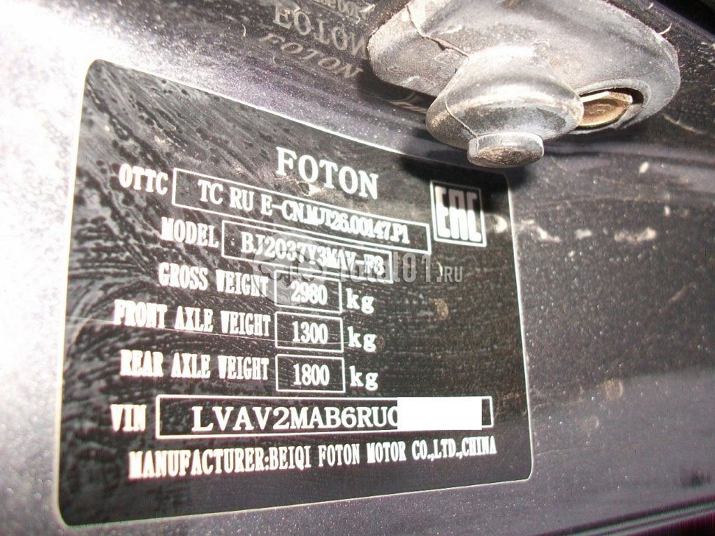 Фото Foton Tunland 12
